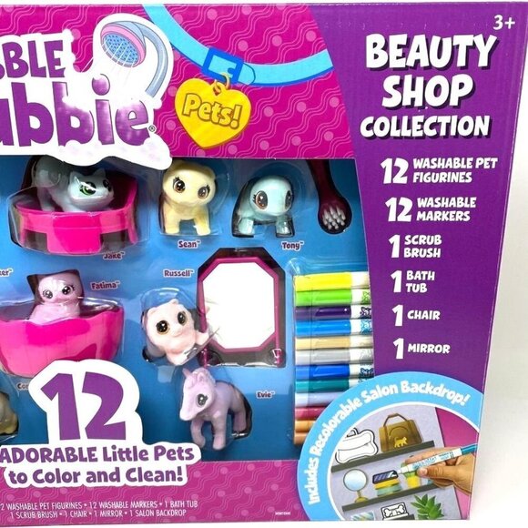 Crayola Scribble Scrubbie Pets Beauty Shop Drawing and Coloring Kit - Picture 3 of 6